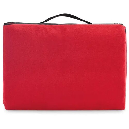 Polar fleece picknickdeken Costa rood