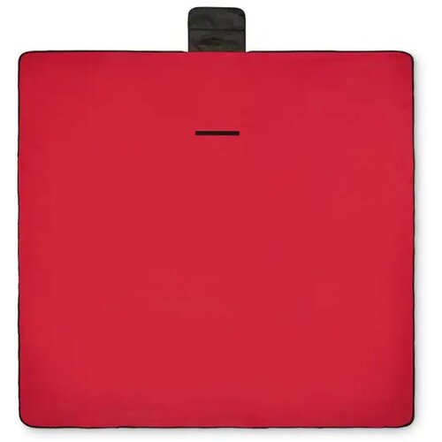 Polar fleece picknickdeken Costa rood