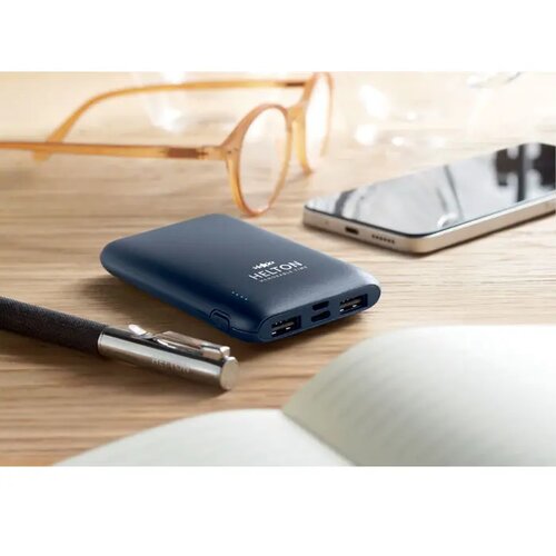 Powerbank 5000 mah Power52c marineblauw