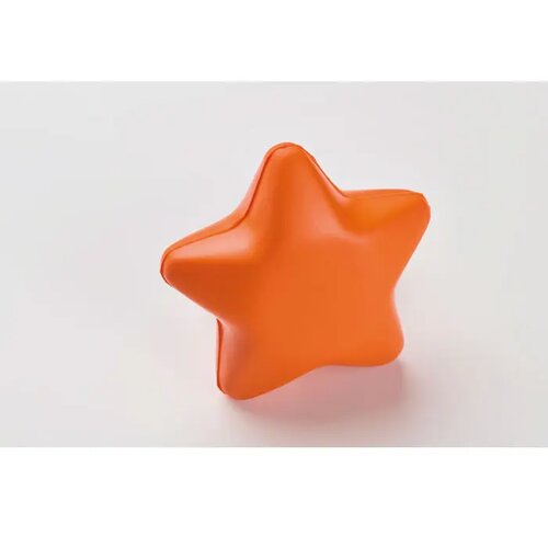 Pu anti-stress ster Starly oranje