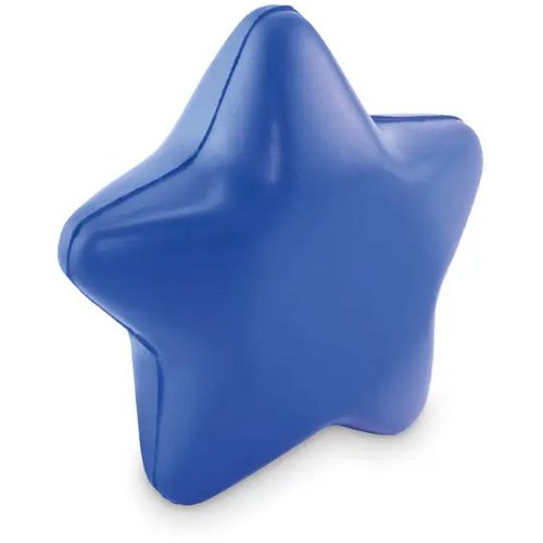Pu anti-stress ster Starly blauw