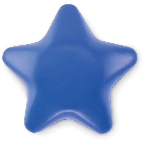 Pu anti-stress ster Starly blauw