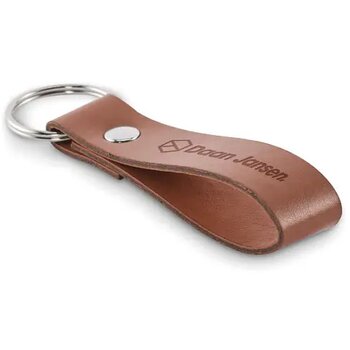 Pu lus sleutelhanger Strokey bruin Pu lus sleutelhanger Strokey bruin