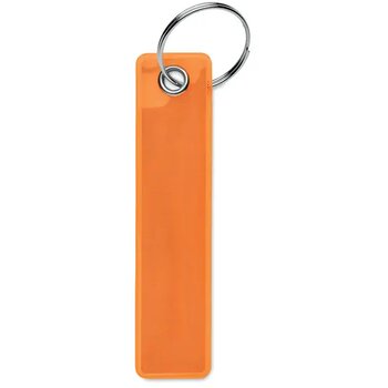 Reflecterende pvc hanger Keyflect neon oranje Reflecterende pvc hanger Keyflect neon oranje