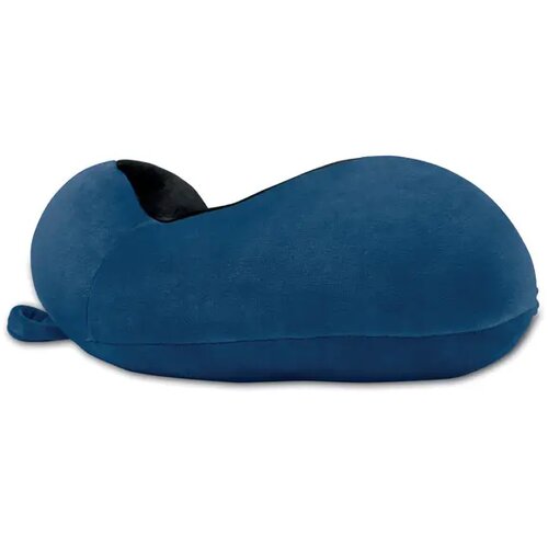 Reiskussen van schuim Hedrest blauw