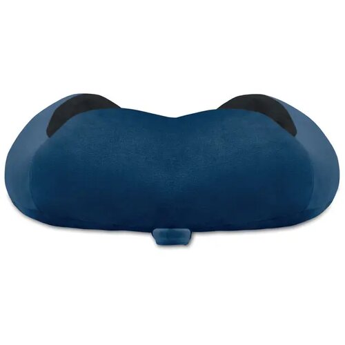 Reiskussen van schuim Hedrest blauw