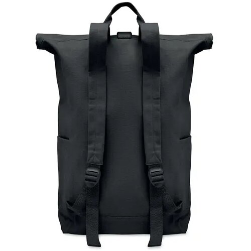Rolltop rugzak 390gr/m² Kamet zwart