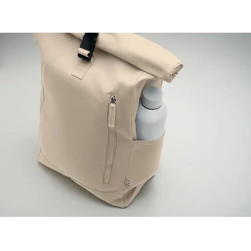 Rolltop rugzak 390gr/m² Kamet beige