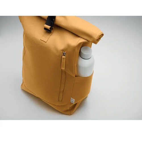 Rolltop rugzak 390gr/m² Kamet oker