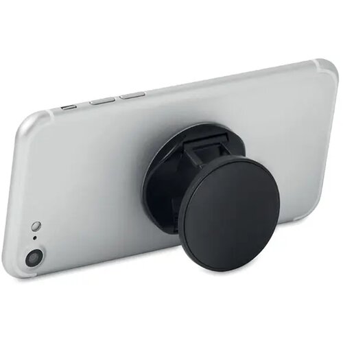 Ronde telefoonhouder Dot zwart