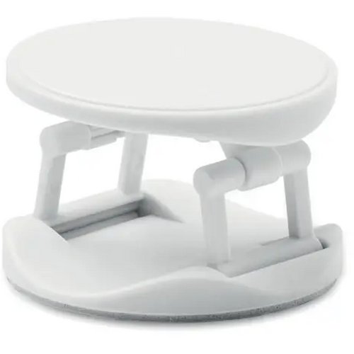 Ronde telefoonhouder Dot wit