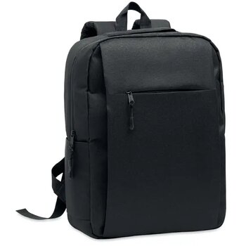 Rpet 15 inch laptop backpack Akraos zwart Rpet 15 inch laptop backpack Akraos zwart