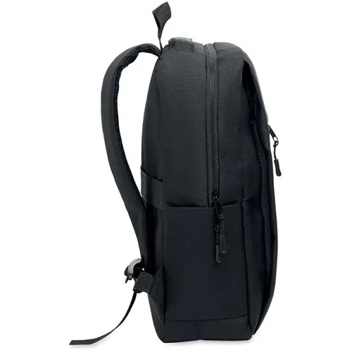 Rpet 15 inch laptop backpack Akraos zwart