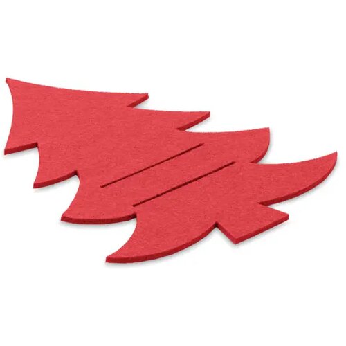 Rpet vilten bestekhouder Treesguard rood