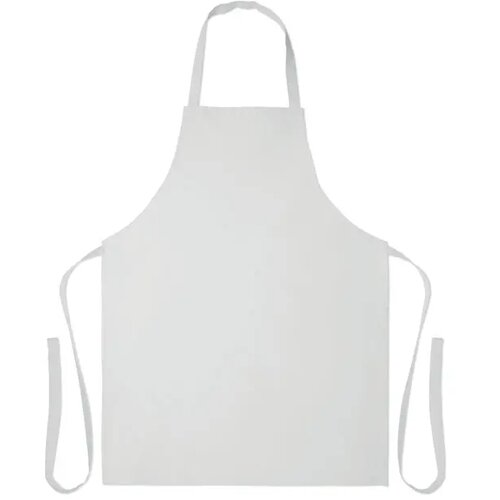 Schort van gerecycled katoen Sous colour wit