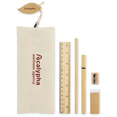 Schrijfwaren set Jucoset zwart