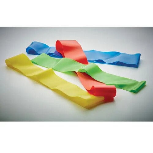 Set van 4 fitnessbanden Fitband zwart