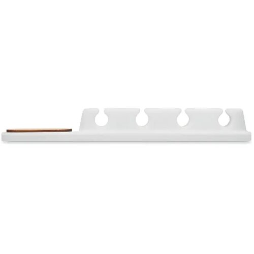Siliconen kabelorganizer Order wit