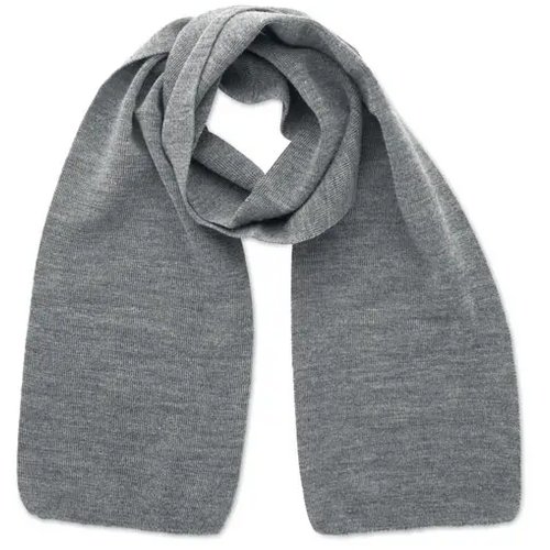 Sjaal van rpet polyester Rafy wit/grijs