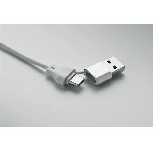 Sleutelhanger met 4-in-1 60w ka Bule wit