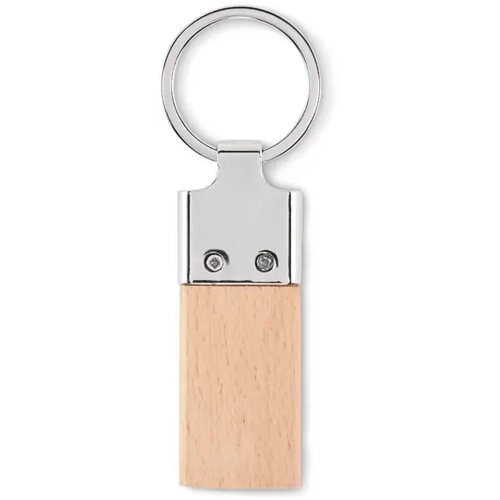 Sleutelhanger met rubberhout Llaving hout