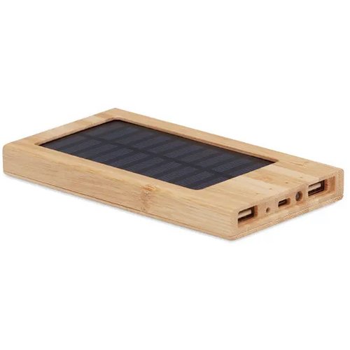 Solar powerbank 4000 mah Arena solar hout