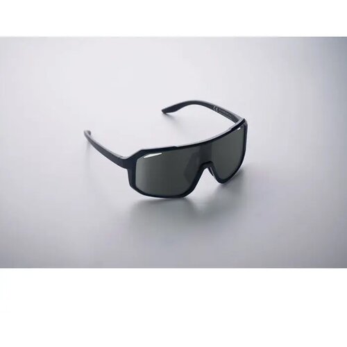 Sport zonnebril uv400 Flash Zwart