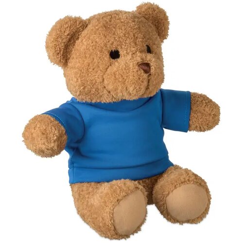 Teddybeer met t-shirt 23cm Jackie blauw
