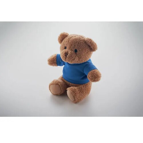 Teddybeer met t-shirt 23cm Jackie blauw