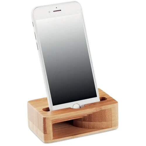 Telefoonstandaard versterker Caracol hout