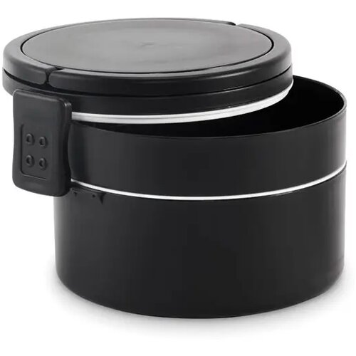 Twee-laagse lunchbox Ensala Zwart