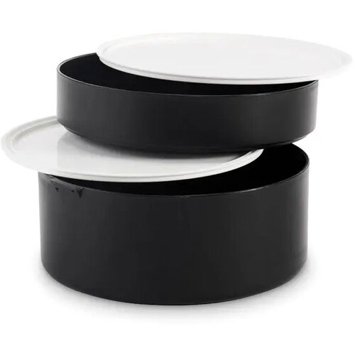 Twee-laagse lunchbox Ensala Zwart