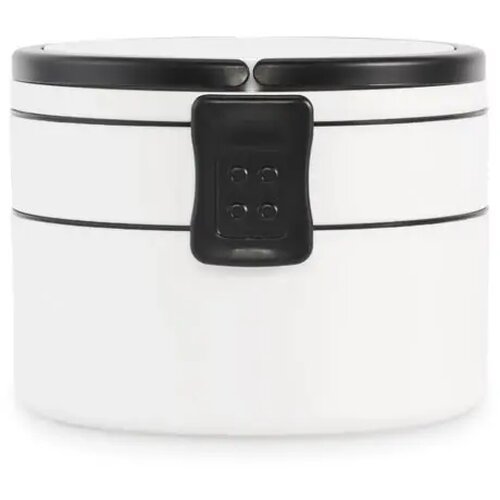 Twee-laagse lunchbox Ensala Wit