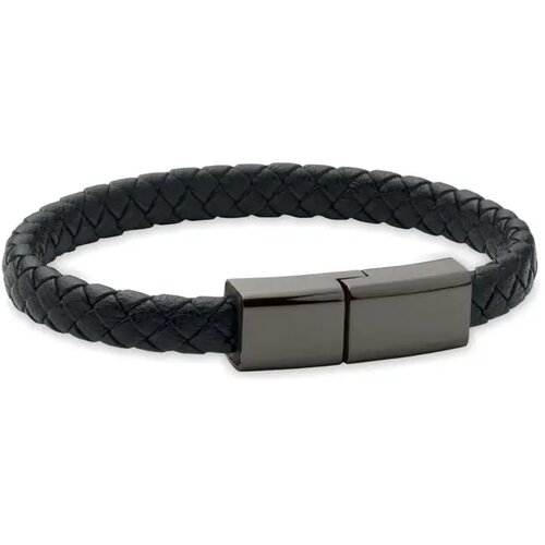 Type-c kabel armband Fauleti charge zwart