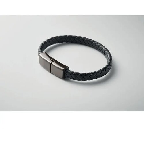 Type-c kabel armband Fauleti charge zwart