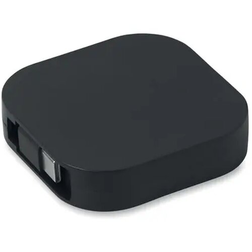 Uittrekbare oplaadkabel 100w Linea 100 zwart