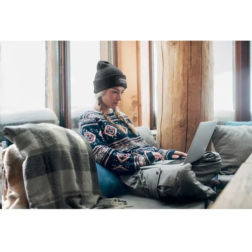 Unisex muts rpet polyester Capnit Zwart