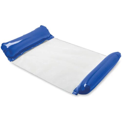 Waterhangmat opblaasbaar Hamafloat royal blauw