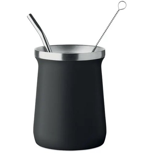 Yerba maté theekopje Miyerba zwart