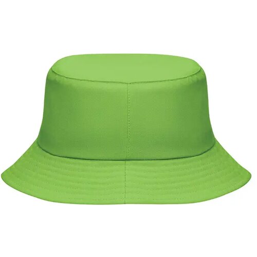 Zonne-vissershoed polyester Emmer Limoengroen