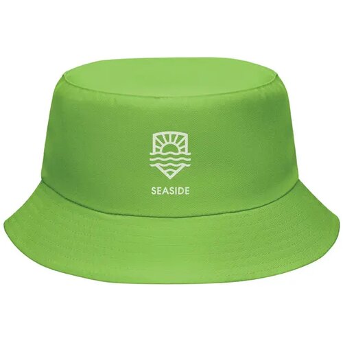 Zonne-vissershoed polyester Emmer Limoengroen
