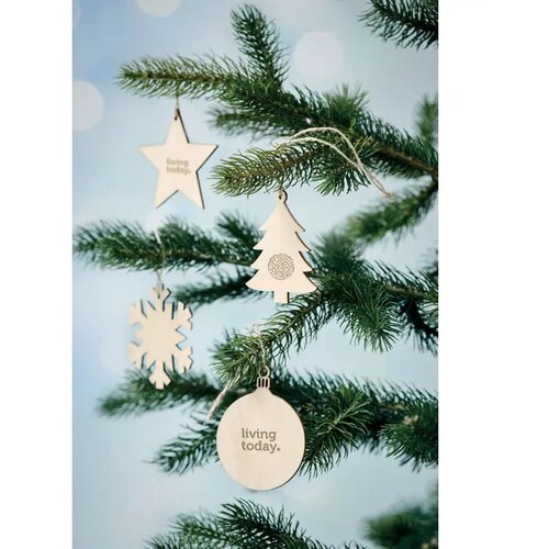 Boomhanger kerstboom Arby hout