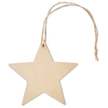 Boomhanger ster Esty hout Boomhanger ster Esty hout