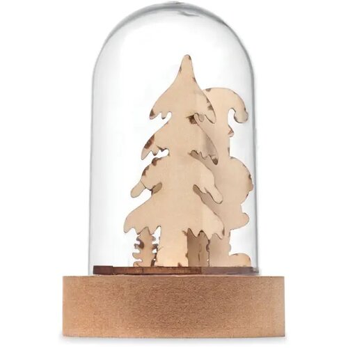 Kerst led ornament Rovani hout