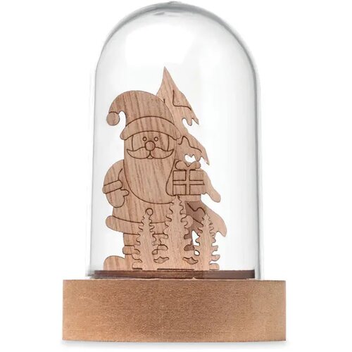 Kerst led ornament Rovani hout