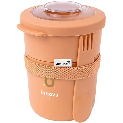 Amuse Tylla Food Bowl Duo 600 Ml Oranje