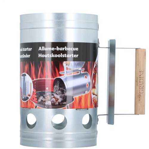 Bbq Houtskoolstarter Zilver