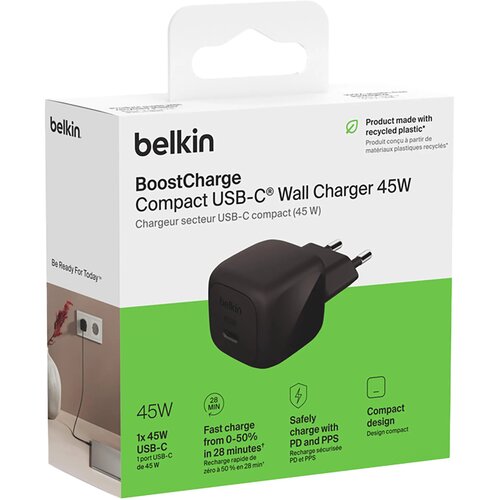 Belkin 45W Usb Pd Wall Charger Met Pps