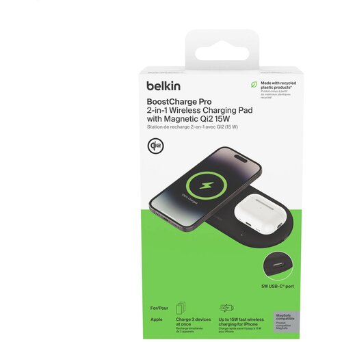 Belkin Boostcharge Pro 2-In-1 Pad Eu