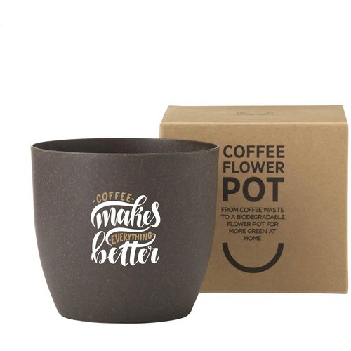 Coffee Flowerpot Bloempot